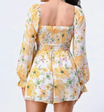 Love garden floral romper