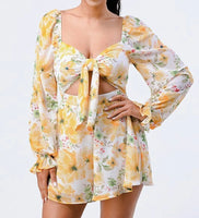 Love garden floral romper